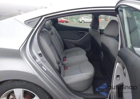 2012 Hyundai Elantra Gls (Ulsan Plant) from USA, damaged, VIN KMHDH4AE7CU385075